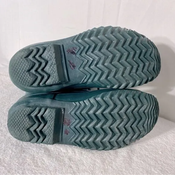 Vintage Sorel Snowlion Green Mid Calf Insulated Winter Boots Snow Boots 8