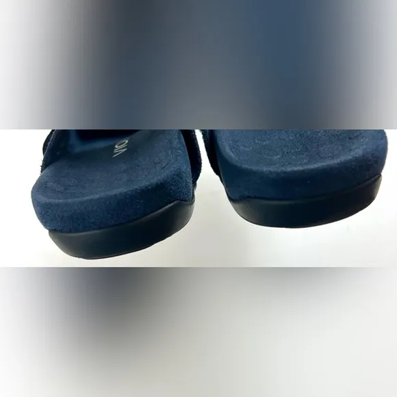 Vionic Blue Laurel Mules