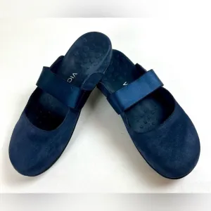 Vionic Blue Laurel Mules