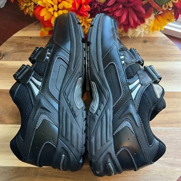 Vionic Womens Orthaheel Tabi Breathable Performance Athletic Shoes Sz 9 Black