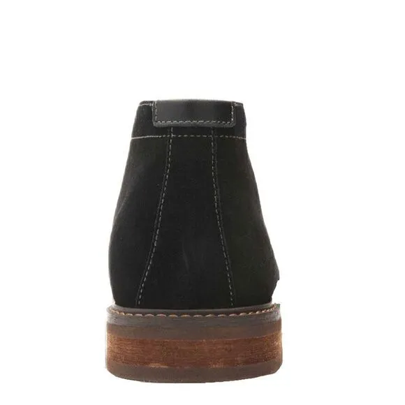 Vionic black suede chukka boots