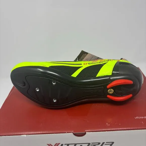 Vittoria Cycling Shoes 39.5 Women's 8.5-9 Men's 7-7.5 Yellow Fusion 2‎ BOA