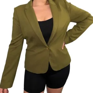 Vivienne Tam Blazer Moss Green Size Large