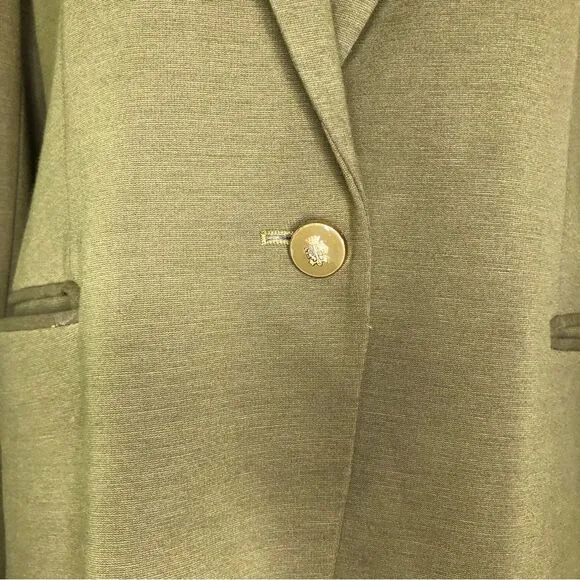 Vivienne Tam Blazer Moss Green Size Large