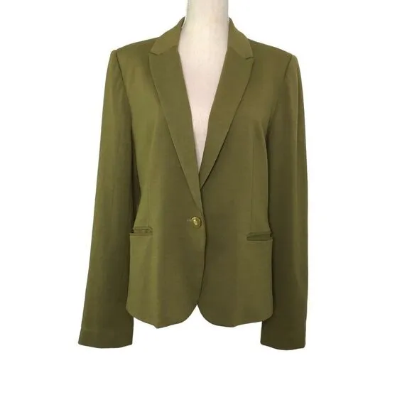 Vivienne Tam Blazer Moss Green Size Large