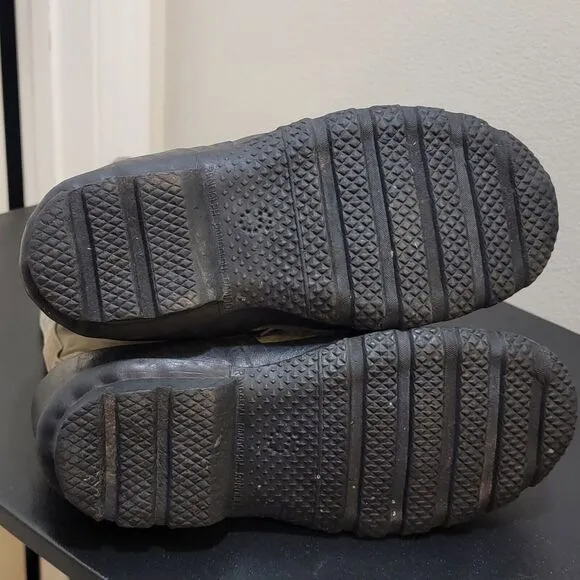 VTG US Military Green Canvas Mukluk‎ Extreme Cold Weather Arctic Boots N-1B Sz S