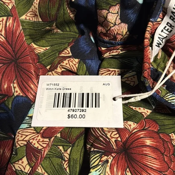Walter Baker royal garden verlee mini sheath dress
