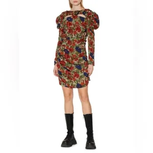 Walter Baker royal garden verlee mini sheath dress