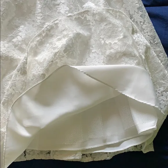 Wedding Christmas country communion lace dress