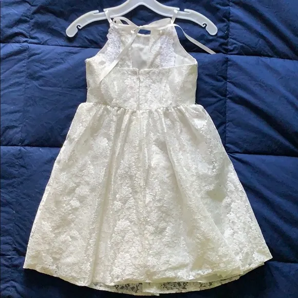 Wedding Christmas country communion lace dress