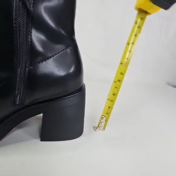 Wild Fable Elegant Knees High Platform Boots  Black New Tall Dress Sizes