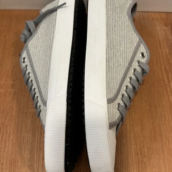 🆕wob Ben Sherman Gray Casual Men's Sneakers, Sz 9