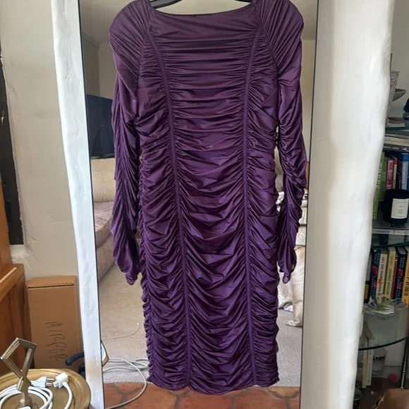 Wolford Ruched dress size Medium