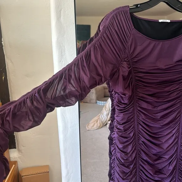 Wolford Ruched dress size Medium