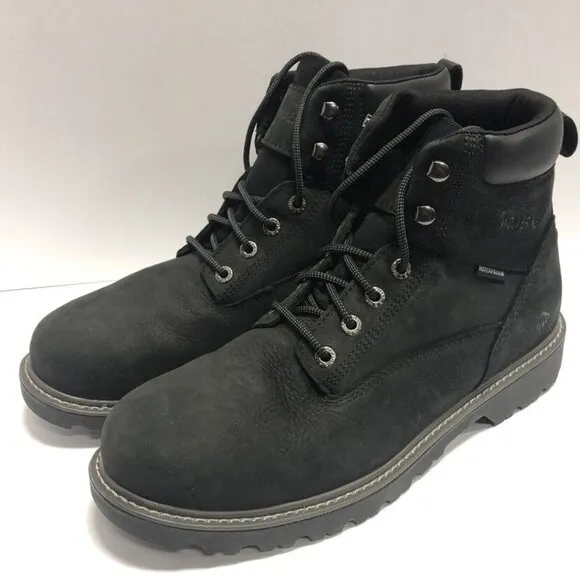Wolverine Men’s Floorhand Waterproof 6” Work Boots Black, Size 13 M