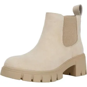 Women's 936 Chelsea Ankle Boots Platform Lug Sole Elastic Slip on Booties