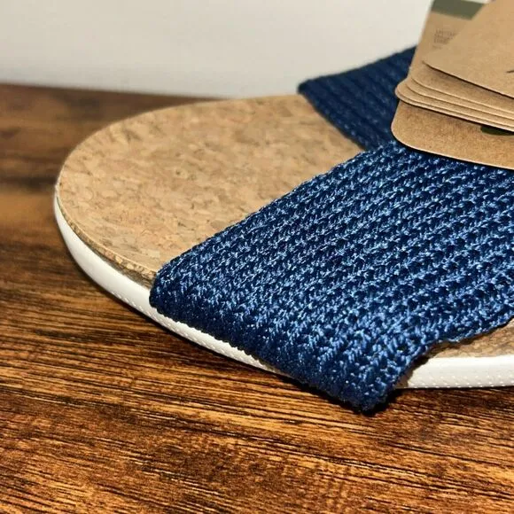 Women's Arcopedico Pantanal Denim Sandals EUR 36/ US 5 Slip On Comfort Shoes
