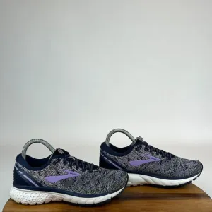 Womens Brooks Ghost 11 Blue Gray Athletic Running Sneakers‎ Shoes Size 7 B GUC