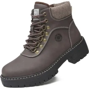Women's Casual Lace up Ankle Boots Waterproof Lightweight Hiking Shoes