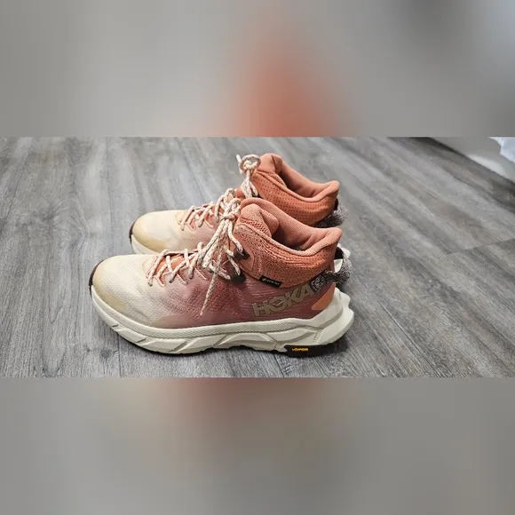 Women's HOKA One One Trail Code Gore-tex Lace Up Boots- Size 7