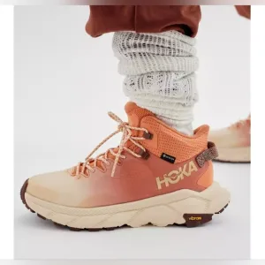 Women's HOKA One One Trail Code Gore-tex Lace Up Boots- Size 7