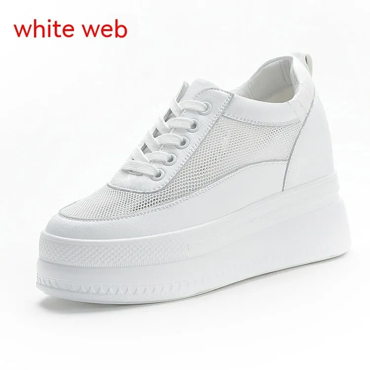 Women's Muffin Breathable Height Increasing Insole Shoes