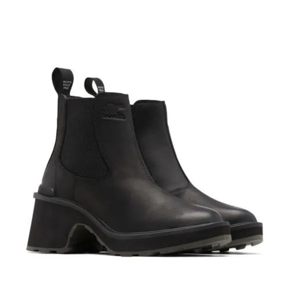 Women’s Sorel High-Line Chelsea Boot in Black/ Sea Salt size 11​​
