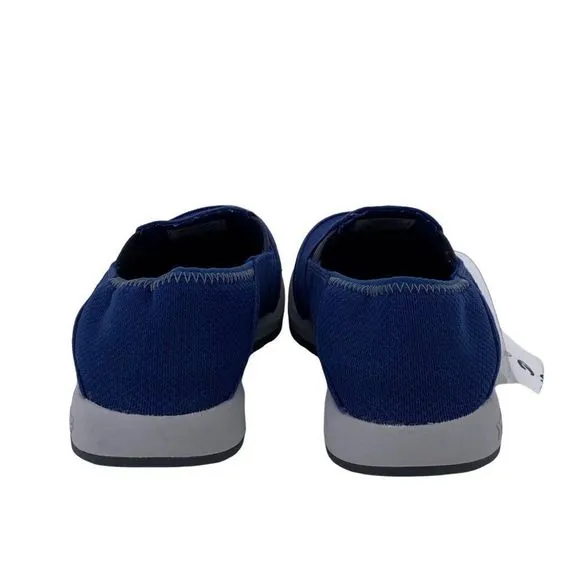 Xtratuf Sheng Fu 2017 Blue Canvas Slip on Casual Deck Shoes Mens Size 9