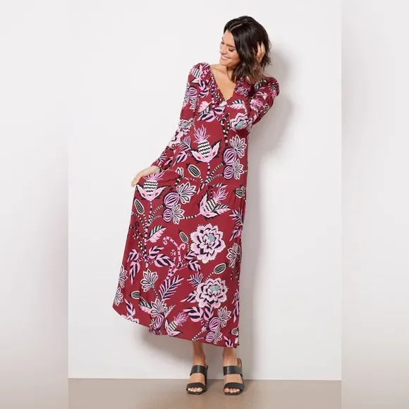 XXS FARM Rio Pineapple Inspiration Maxi Dress