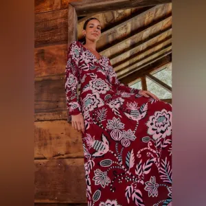 XXS FARM Rio Pineapple Inspiration Maxi Dress