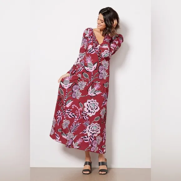 XXS FARM Rio Pineapple Inspiration Maxi Dress