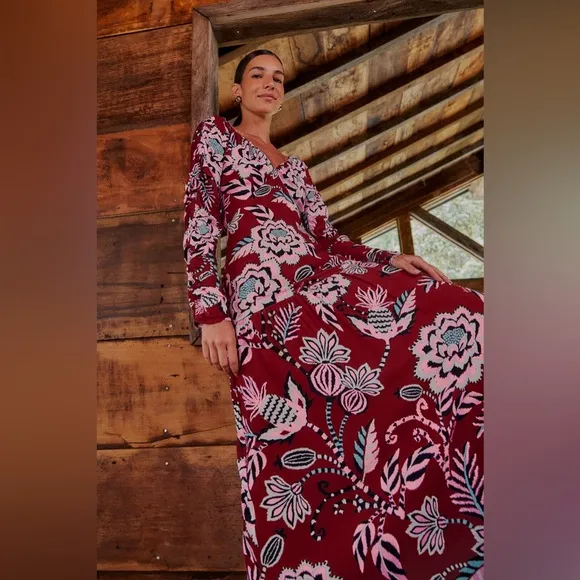 XXS FARM Rio Pineapple Inspiration Maxi Dress