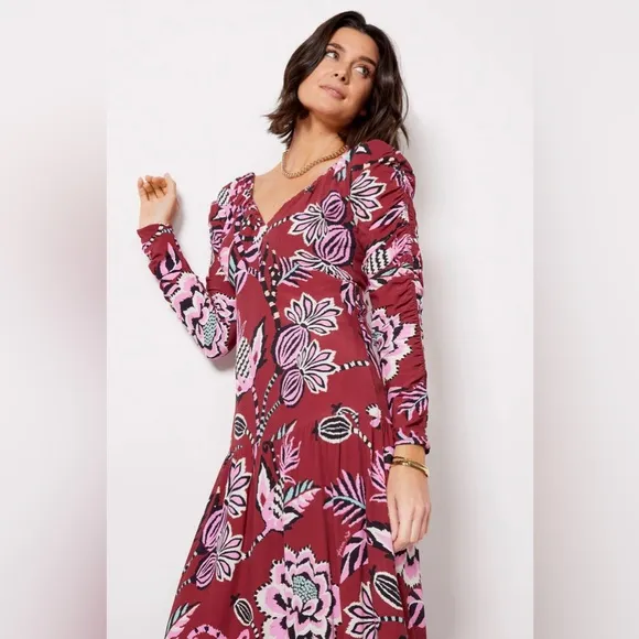XXS FARM Rio Pineapple Inspiration Maxi Dress