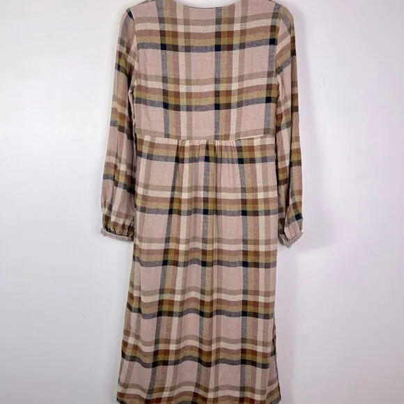 ***** Zara Trafaluc Ling Sleeve Maxi Dress (i)