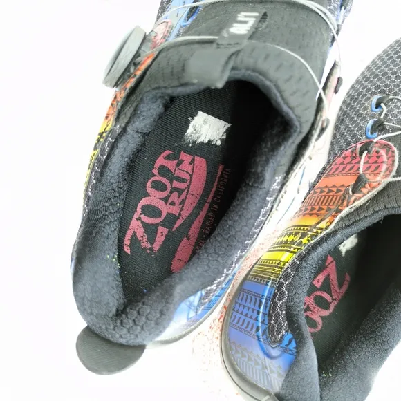 Zoot Run Ali'i Flying Hawaiian Unisex Running Shoes Men's 9.5 Black Rainbow
